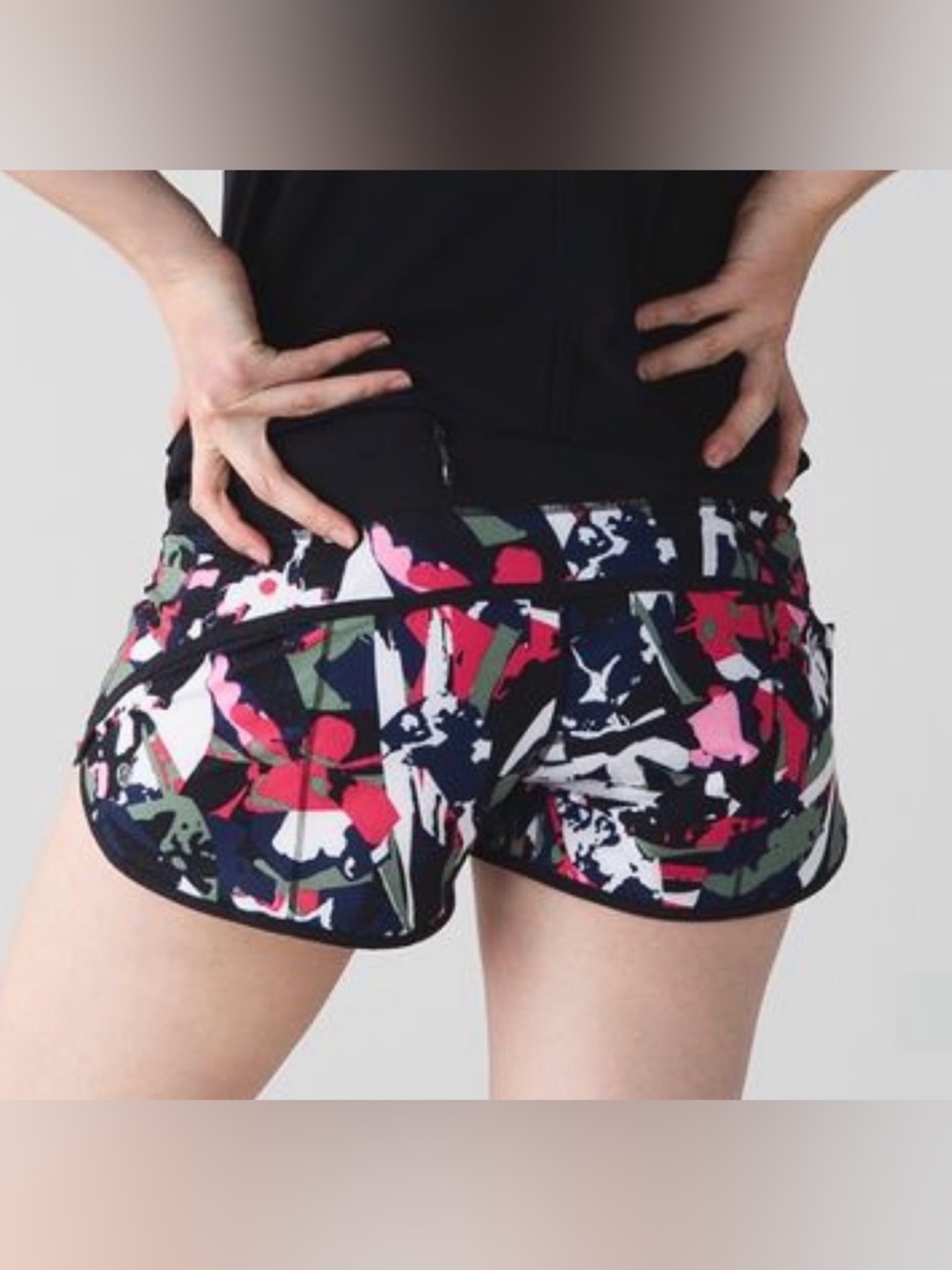 Lululemon Speed Short Pop Cut Boom Juice Sz 6